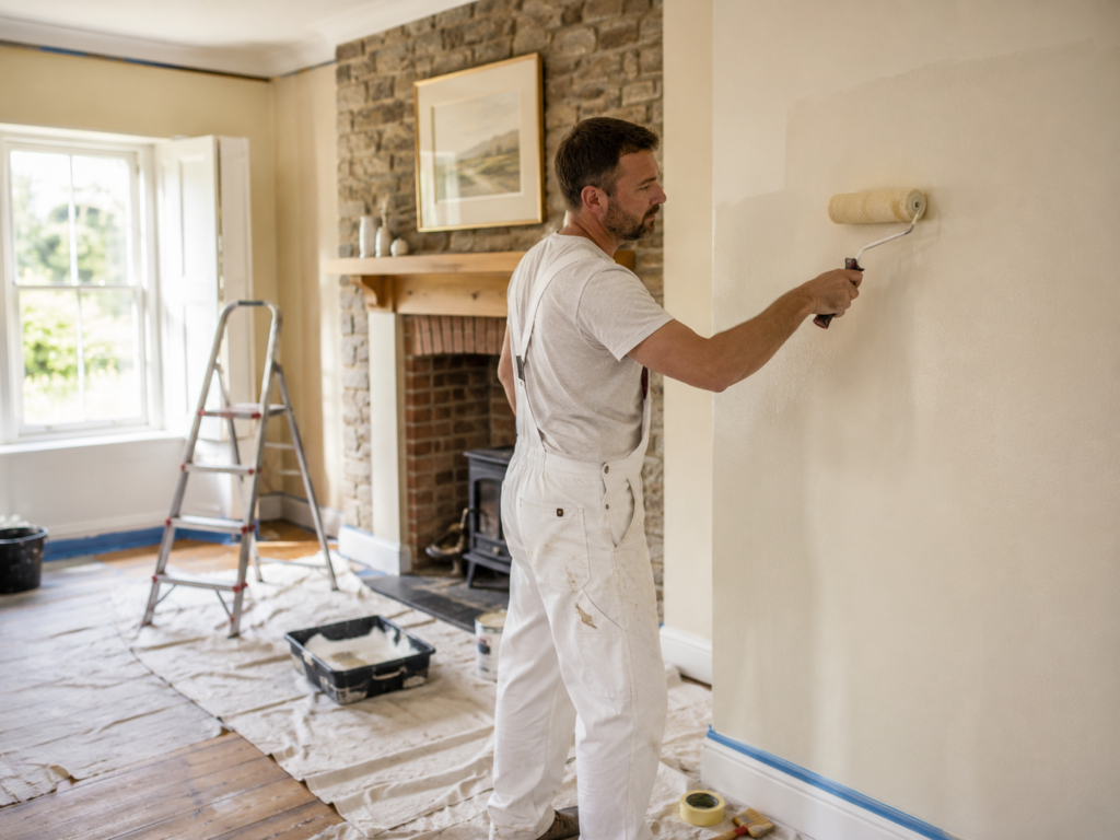 painting inside